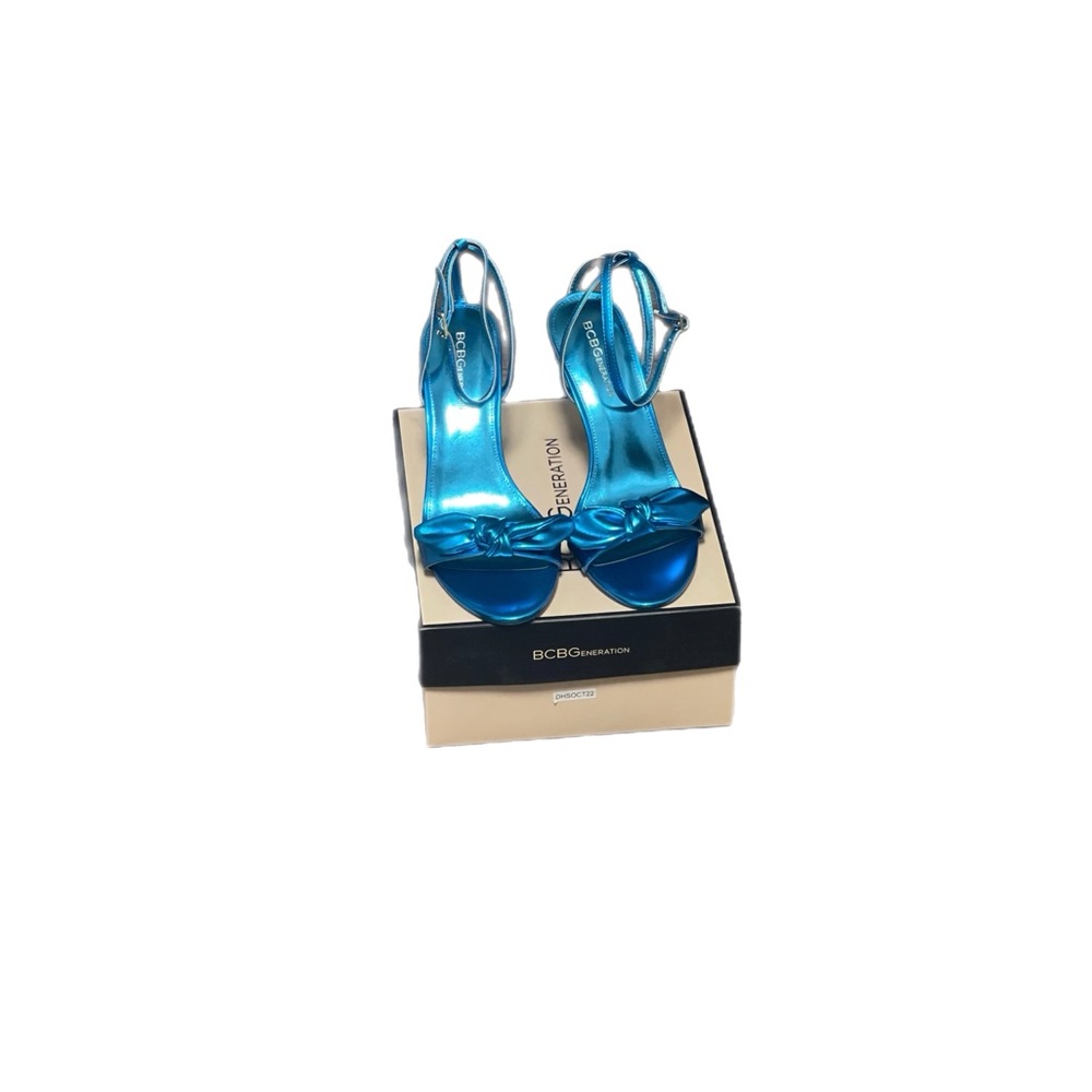 BCBGMaxAzria Blue Glamorous High Heels